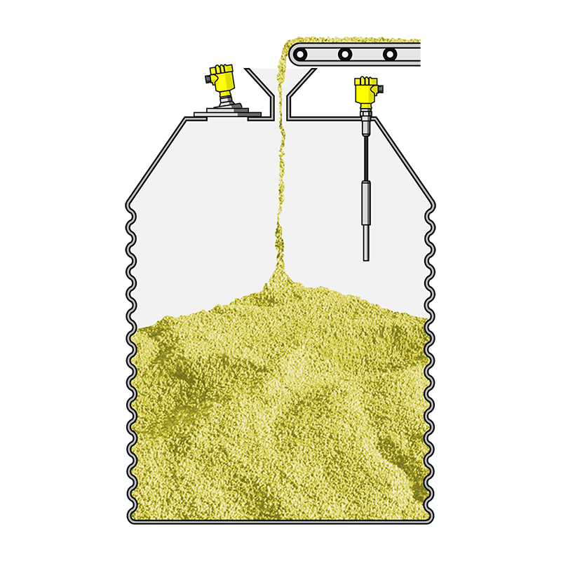 Silo de materias primas